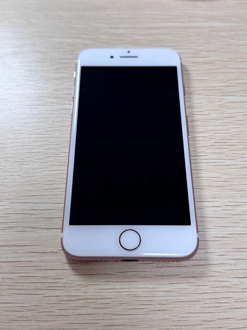 iPhone 7 ローズゴールド 128GB SIMフリー バッテリー75%