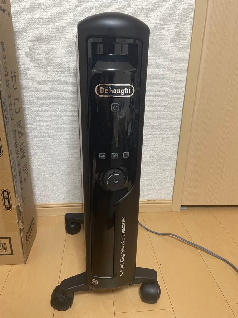 デロンギ マルチダイナミックヒーター MDHU12-BK リモコン付き