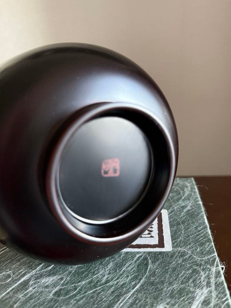未使用品 浄法寺漆器 うるみ工芸 溜塗 浄法寺椀 未使用品 汁椀 浄法寺漆