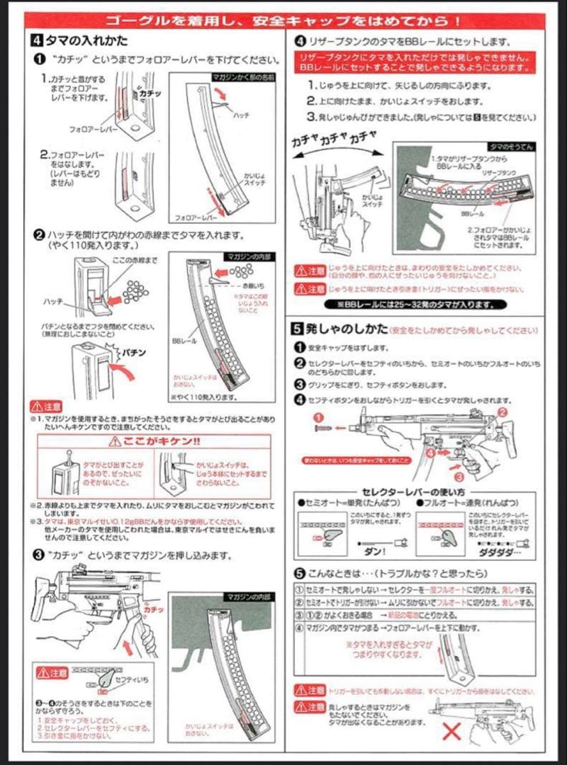 東京マルイ カスタム品　H&K MP5A5 電動ガン　ボーイズ　金属ピニオンギア