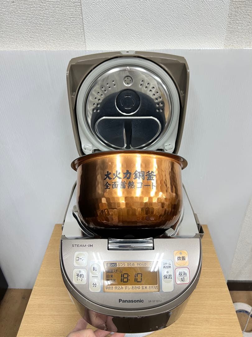 Panasonic スチームIH 炊飯器 SR-SY101J 1.0L