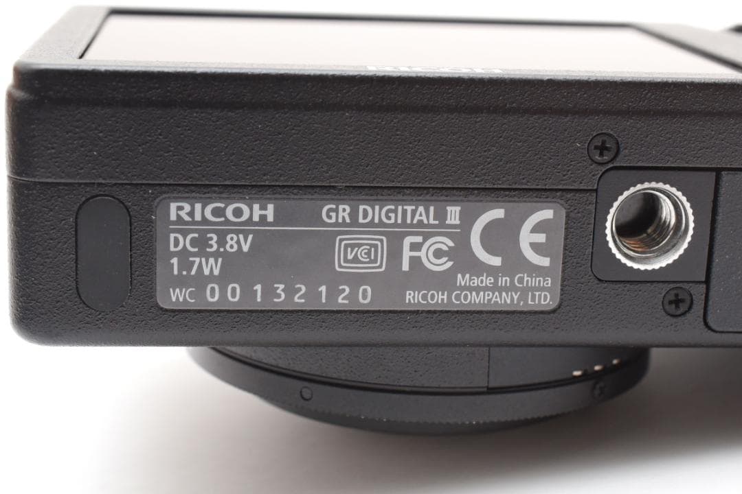 極美品 リコー　RICOH GR DIGITAL III ＃A400