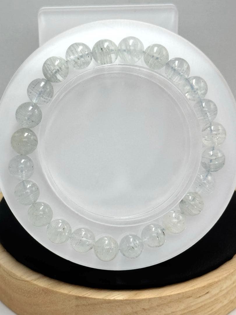 bluee feathers 〈No.27〉ブルー千層クォーツ 8mm前後