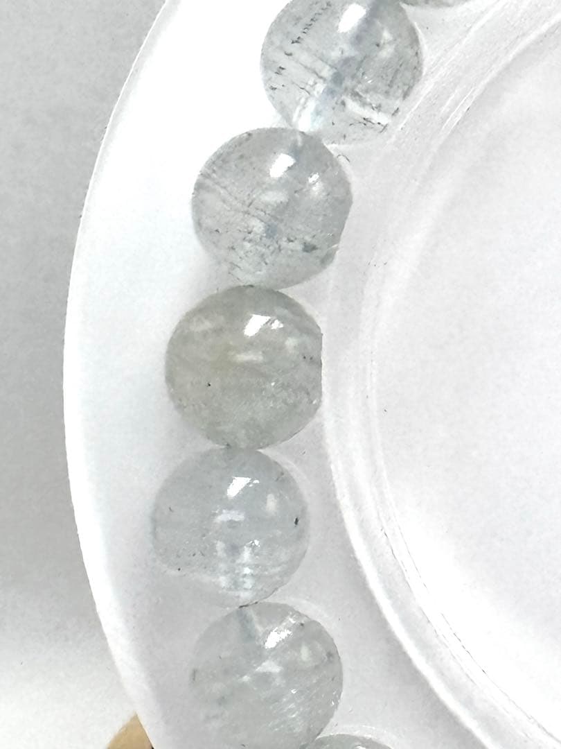 bluee feathers 〈No.27〉ブルー千層クォーツ 8mm前後