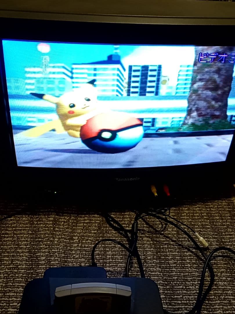 【64動作確認済】パナソニック 24型ブラウン管テレビ 画王 TH-24GW1