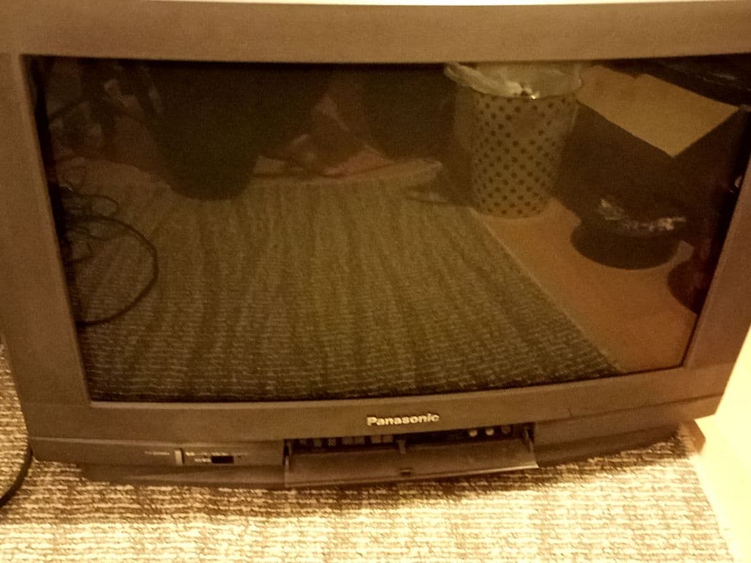 【64動作確認済】パナソニック 24型ブラウン管テレビ 画王 TH-24GW1