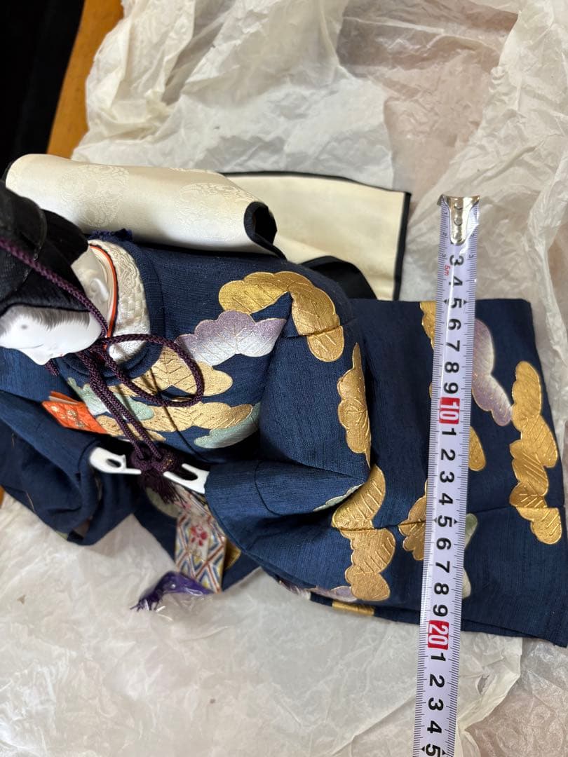 伝統的 雛人形 木箱入　豪華で綺麗