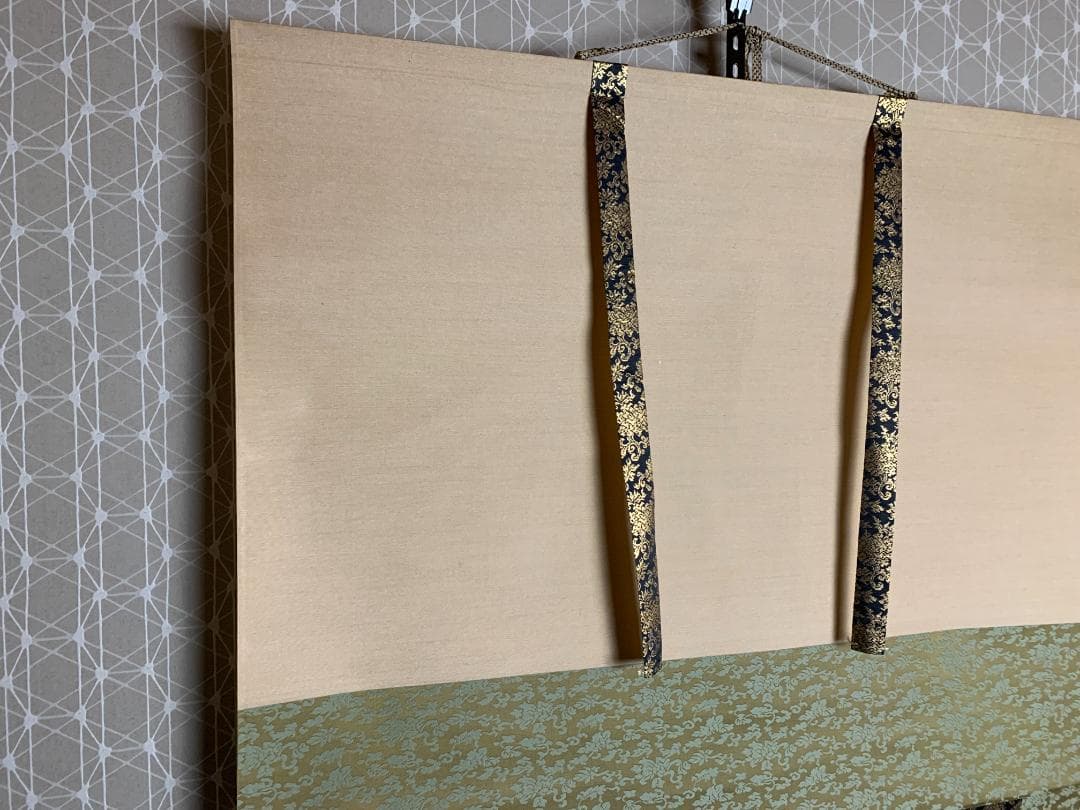 横山大観 三保の富士図 工芸掛軸 限定562/2500部 高級複製画 888