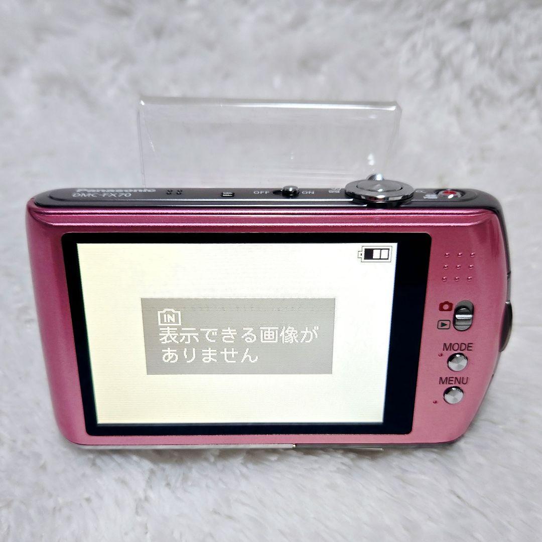 限定値下☆ LUMIX DMC-FX70 メタリック ピンク 動作確認済 充電器
