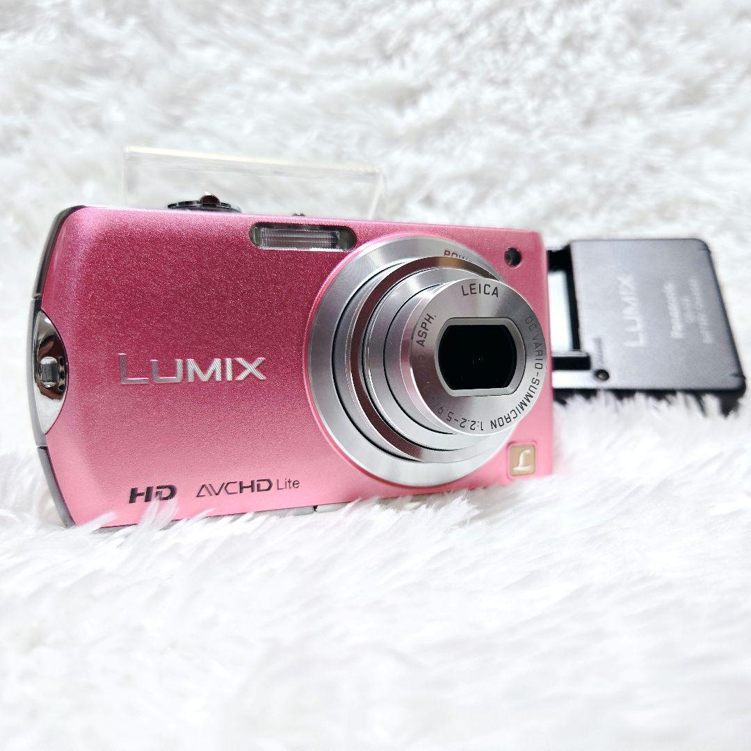 限定値下☆ LUMIX DMC-FX70 メタリック ピンク 動作確認済 充電器