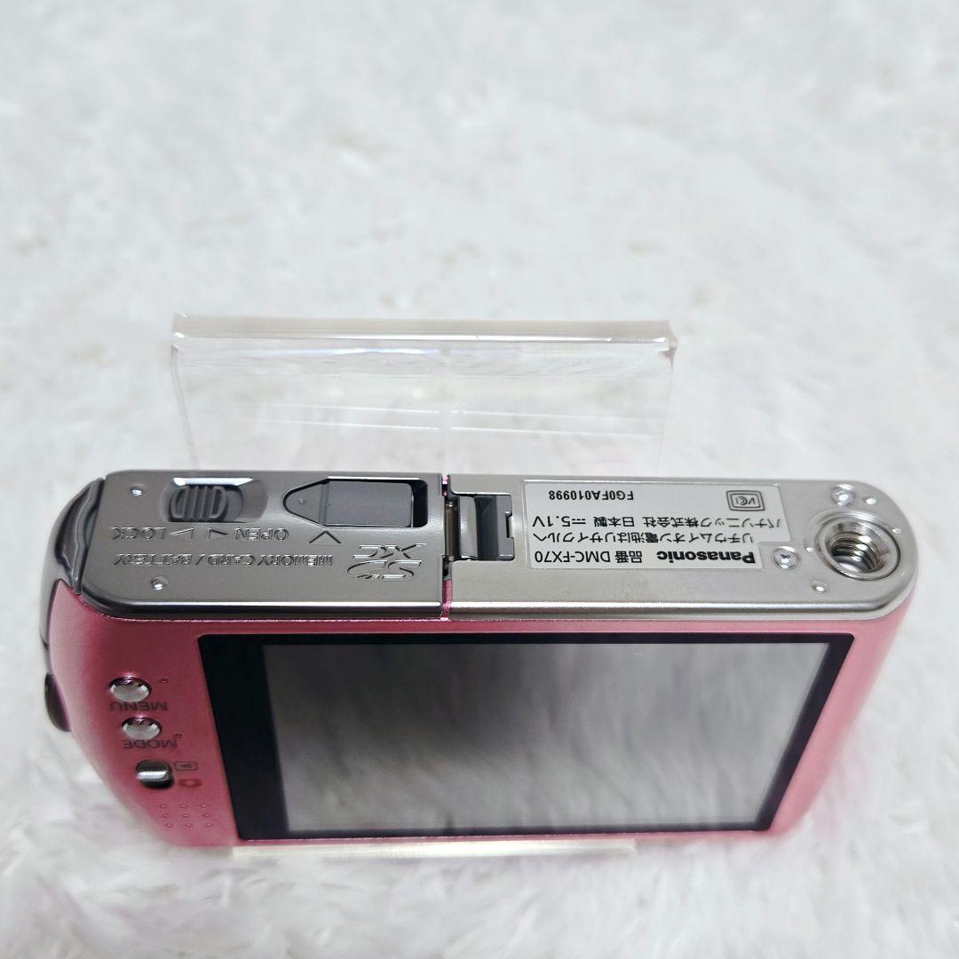 限定値下☆ LUMIX DMC-FX70 メタリック ピンク 動作確認済 充電器