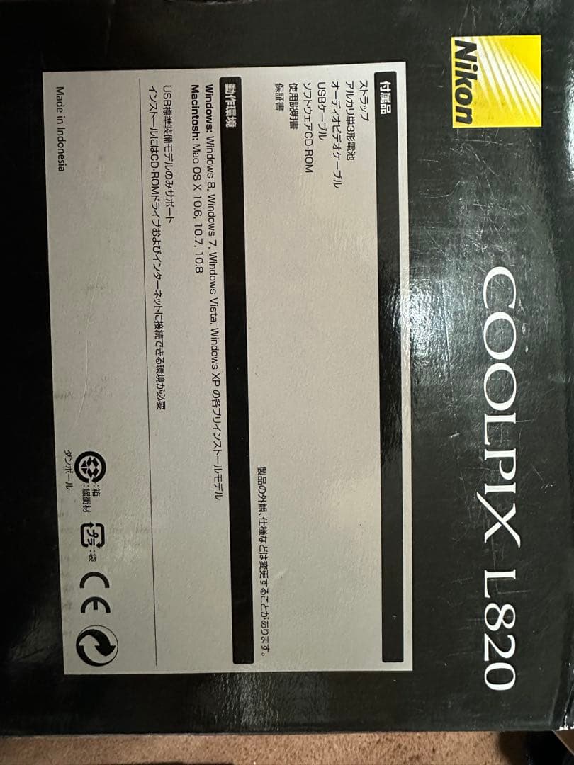 Nikon COOLPIX L820 デジタルカメラ SDカード付き