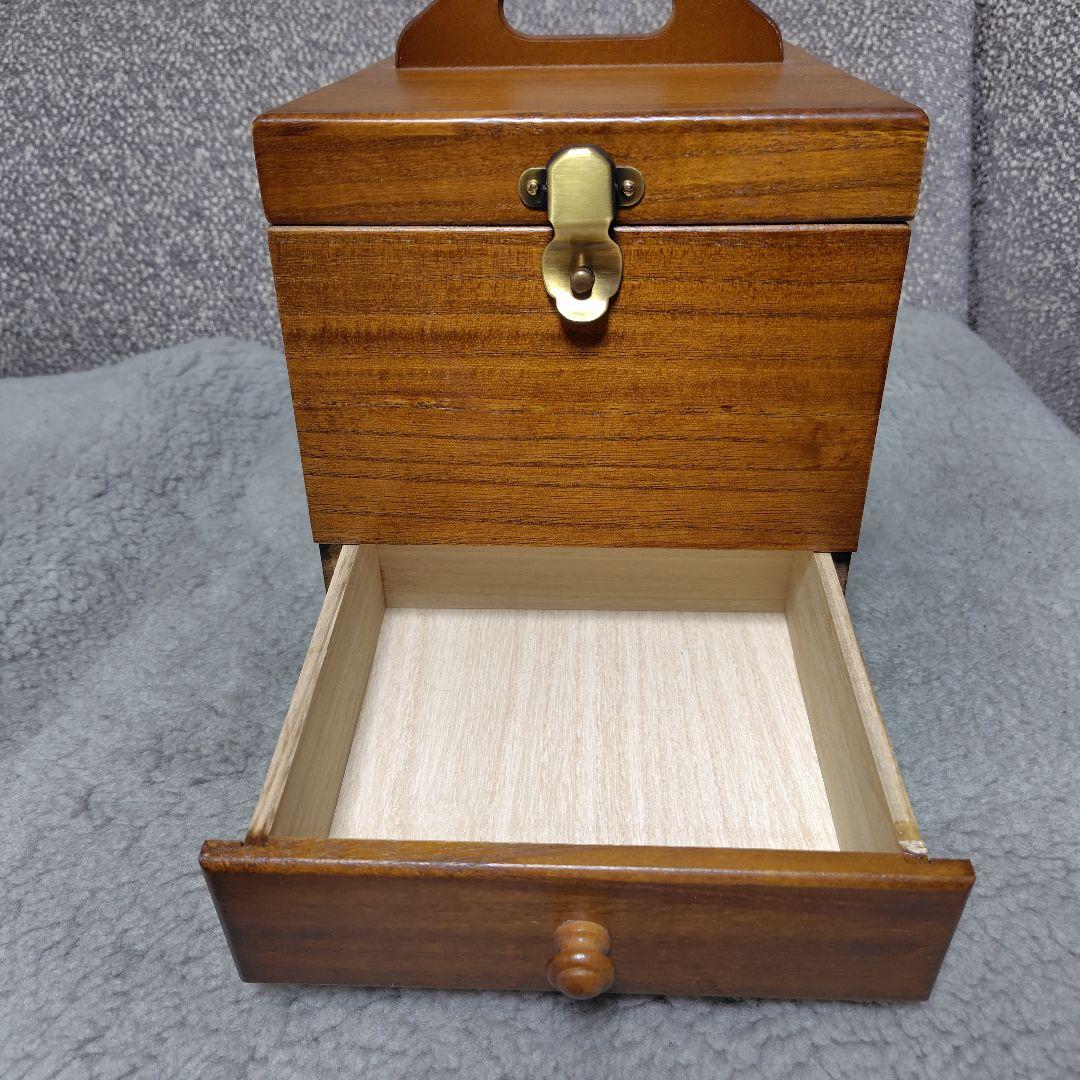 （美品）メイクボックス　日本製