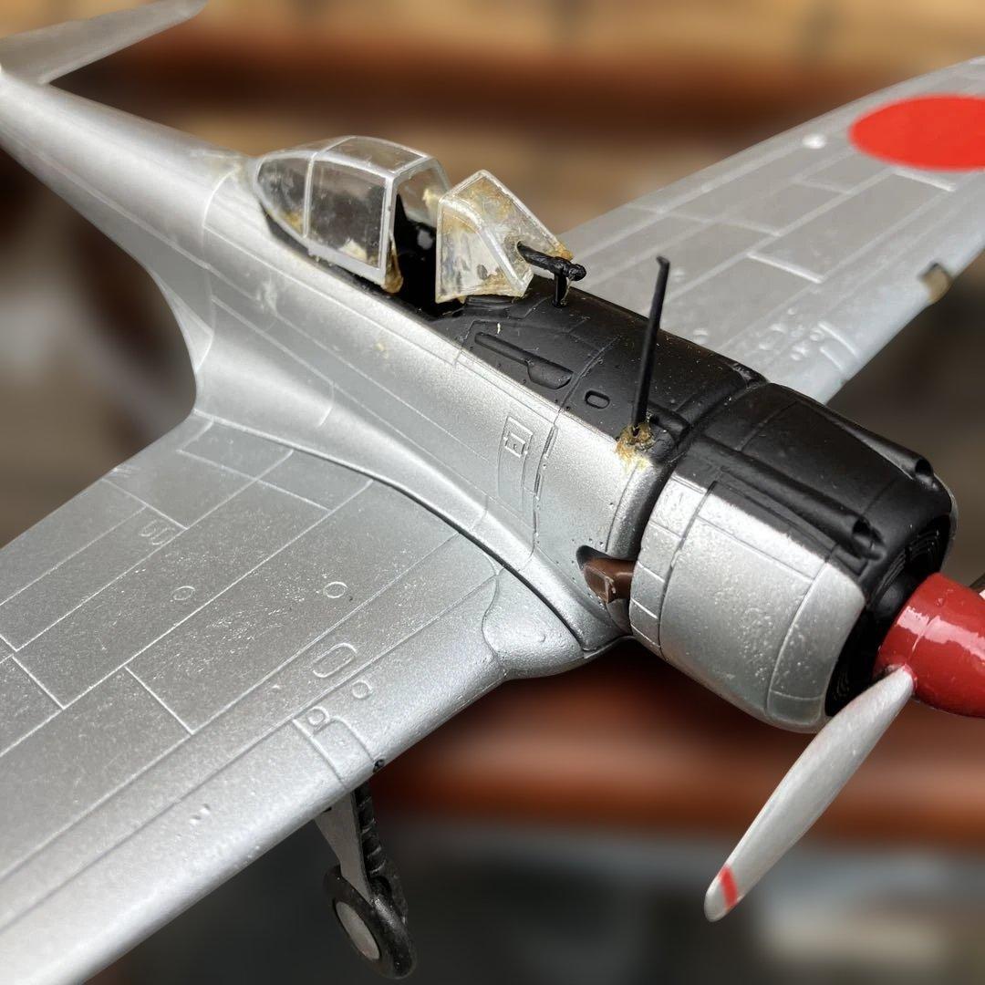 零戦　5機　ダイキャスト製