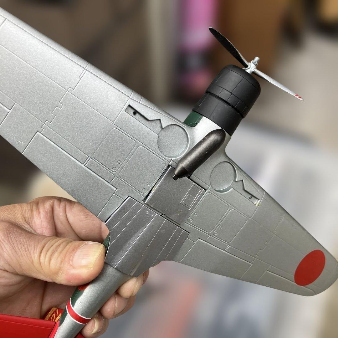 零戦　5機　ダイキャスト製