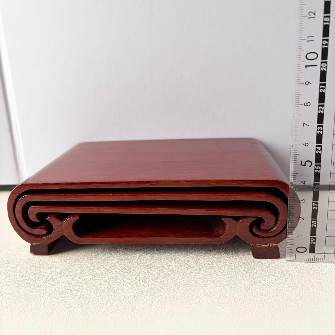 唐木（からき） 花台 3in1 一台三役　盆栽台 香炉台 飾り台