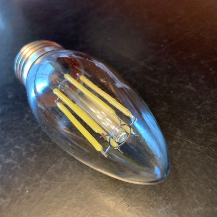 LEDシャンデリア球　E26 調光機対応