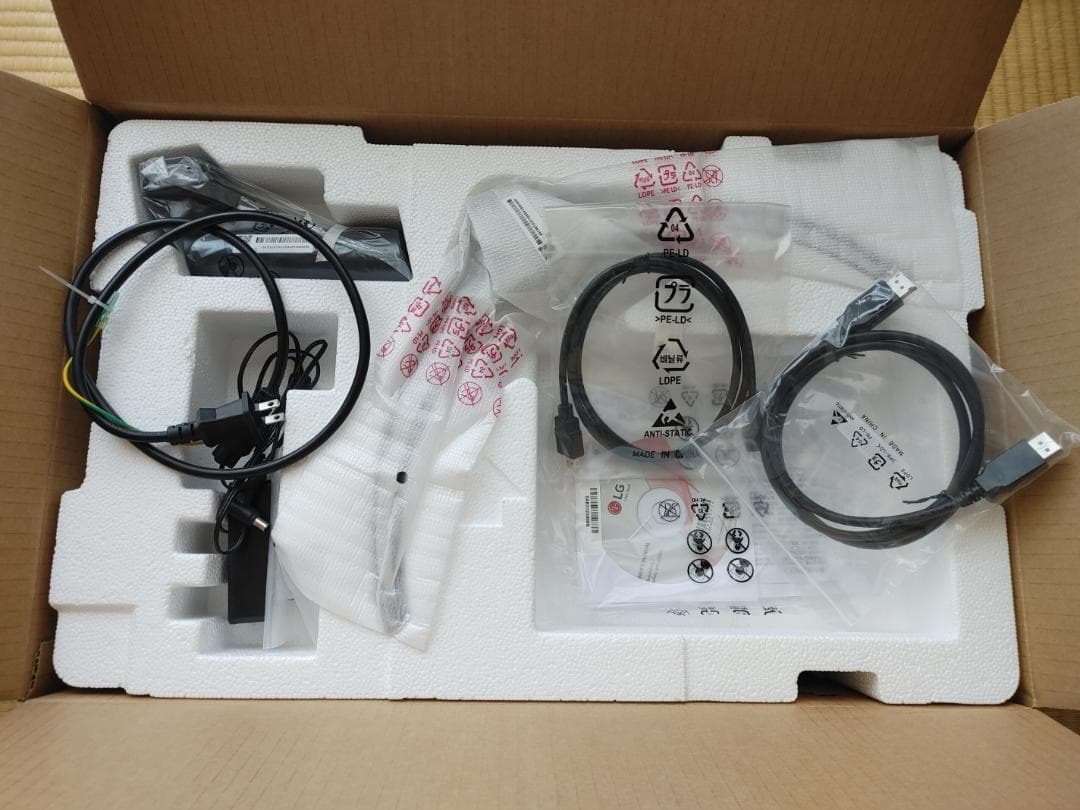 LG 24QP500 23.8インチ 2560×1440 WQHD モニター