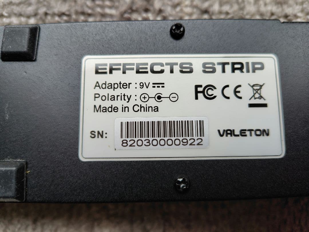VALETON Dapper Dark ギターエフェクター