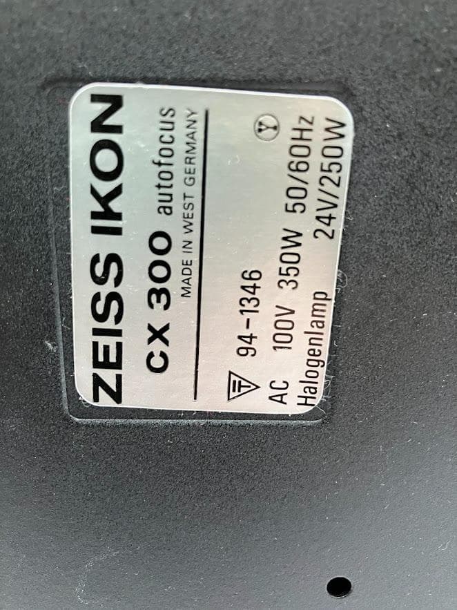 ZEISS IKON CX300 スライドプロジェクター本体