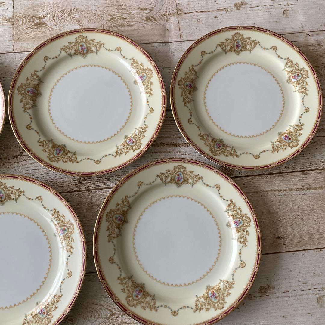 NORITAKE 中皿 23センチ5枚セット ノリタケ