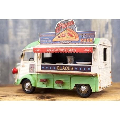 送料込み　ビンテージカー★ビンテージ カー PIZZA Shop