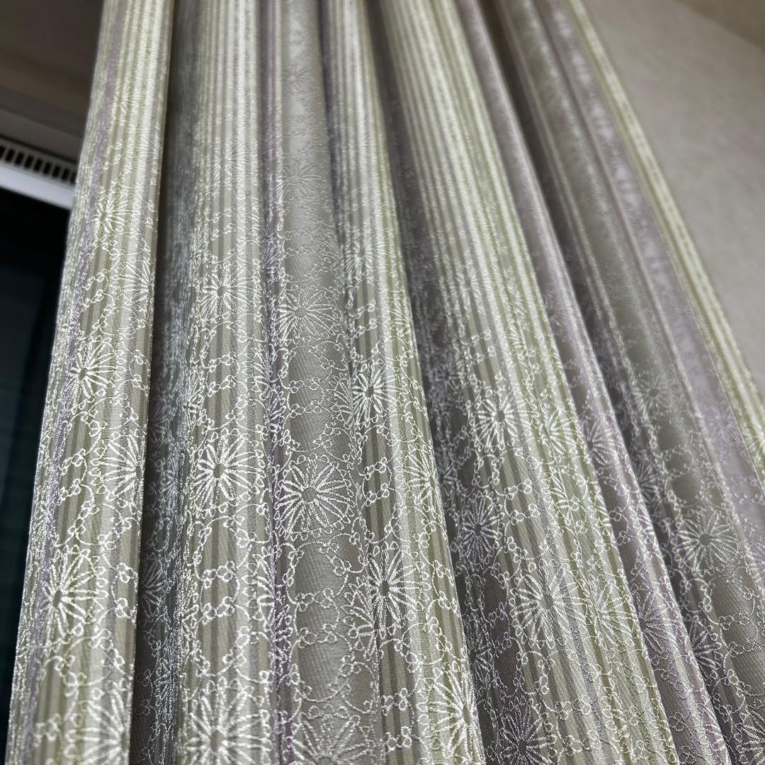 オーダーカーテン　2枚セット　ドレープ　SINCOL 新品未使用