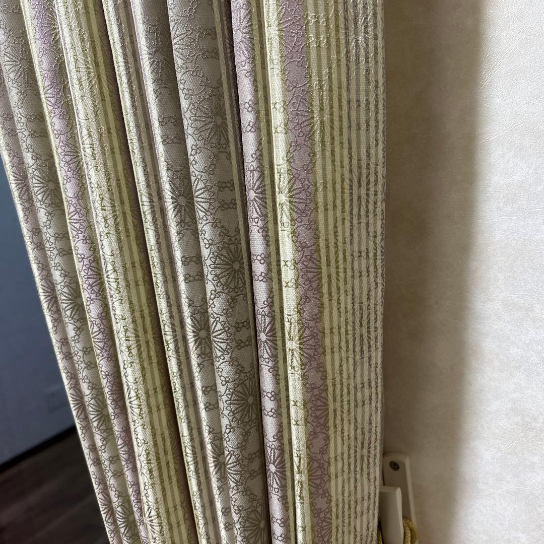 オーダーカーテン　2枚セット　ドレープ　SINCOL 新品未使用