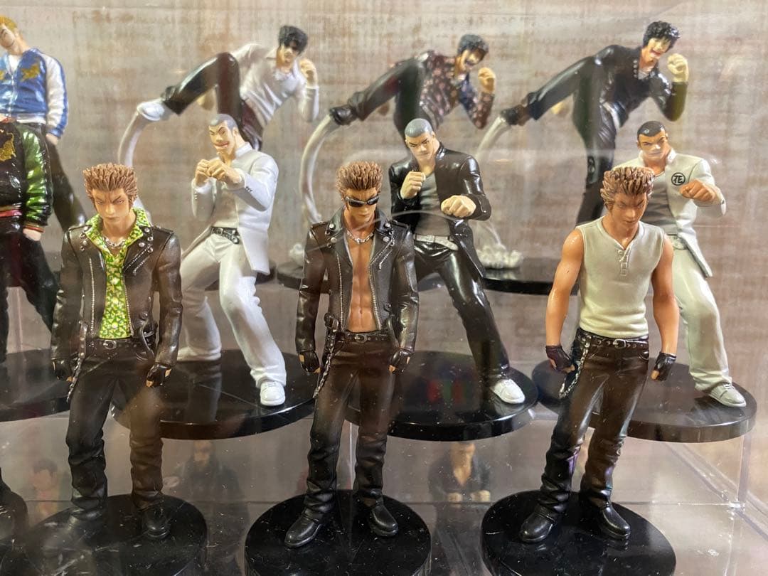 クローズ & WORST ブラックリストフィギュア まとめ売り 80体 ケース付