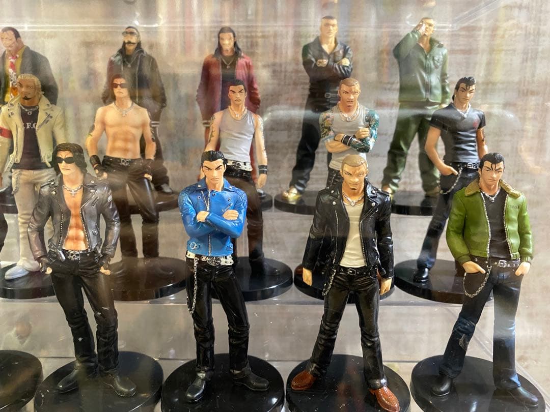 クローズ & WORST ブラックリストフィギュア まとめ売り 80体 ケース付