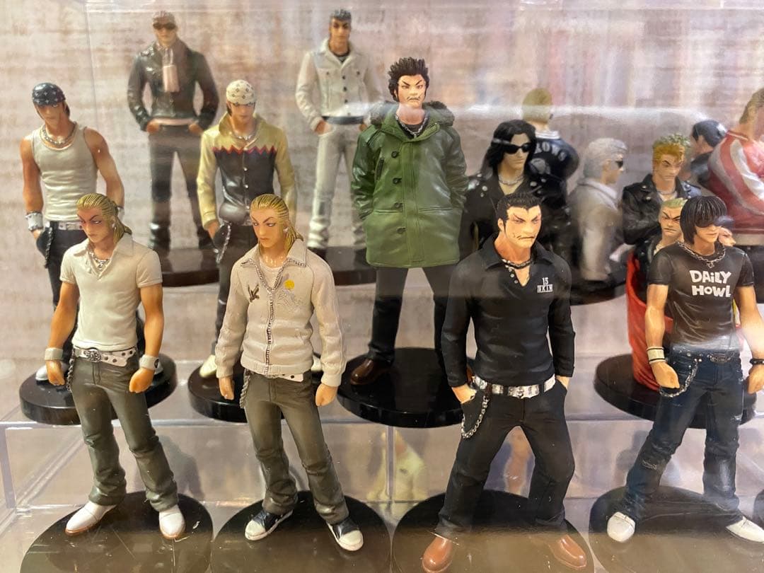 クローズ & WORST ブラックリストフィギュア まとめ売り 80体 ケース付