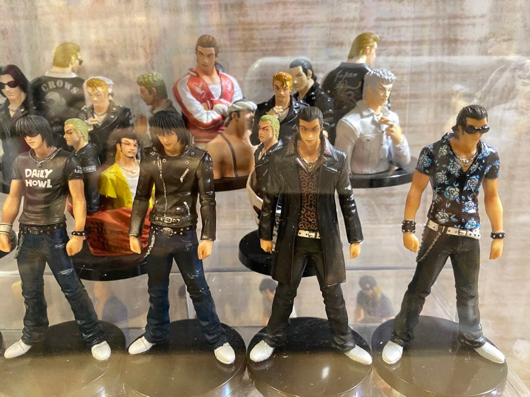 クローズ & WORST ブラックリストフィギュア まとめ売り 80体 ケース付