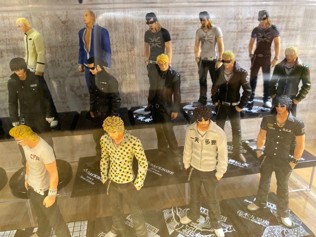 クローズ & WORST ブラックリストフィギュア まとめ売り 80体 ケース付