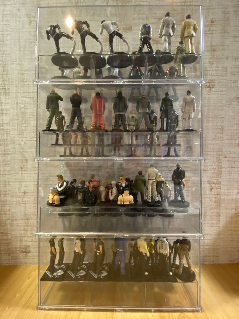 クローズ & WORST ブラックリストフィギュア まとめ売り 80体 ケース付