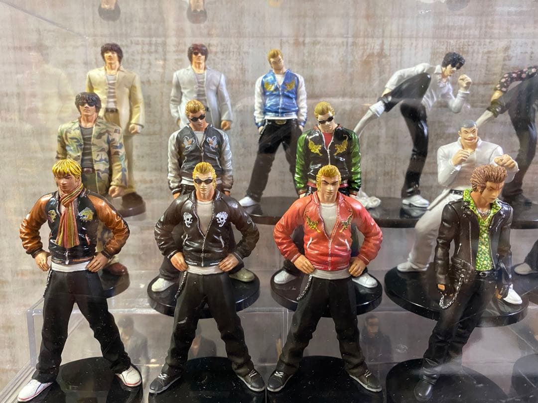 クローズ & WORST ブラックリストフィギュア まとめ売り 80体 ケース付