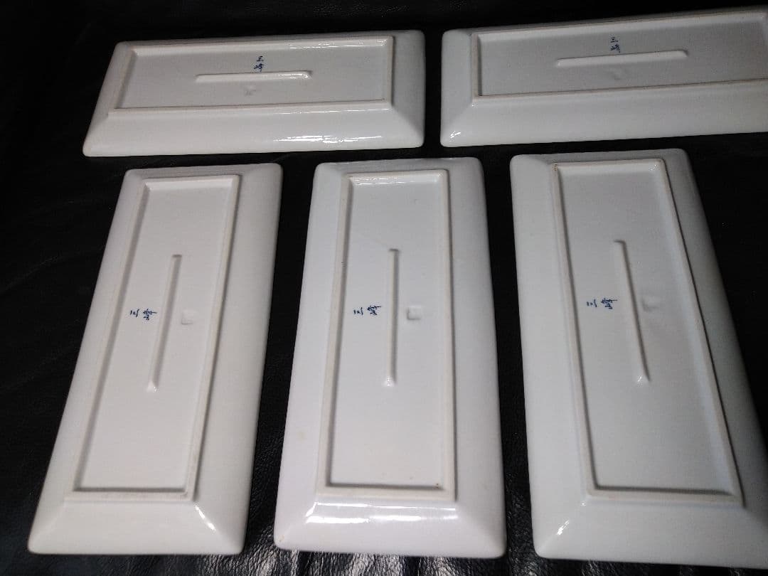 ♣素敵な桜【春のおもてなし】会席料理に⬛【有田焼・三峰窯の春桜柄長皿】⬛新品２皿