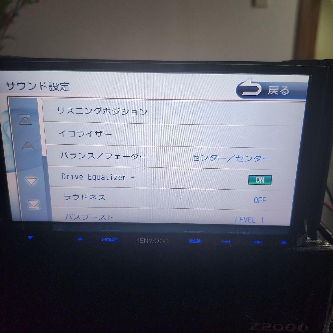 KENWOOD MDV-D502BTG GPSナビゲーション