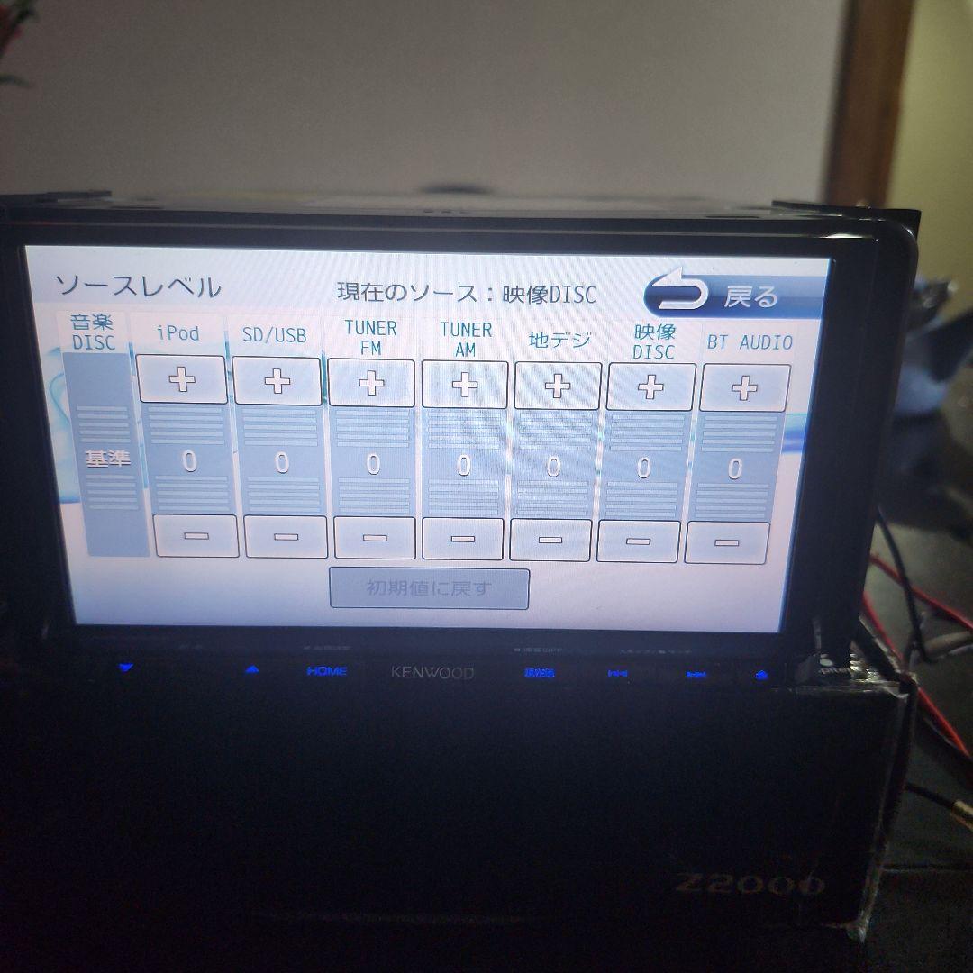 KENWOOD MDV-D502BTG GPSナビゲーション