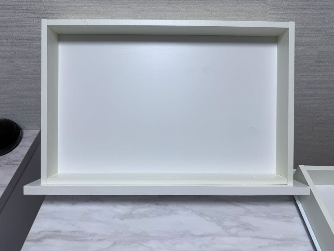 Canan 大理石調デスク 幅121cm