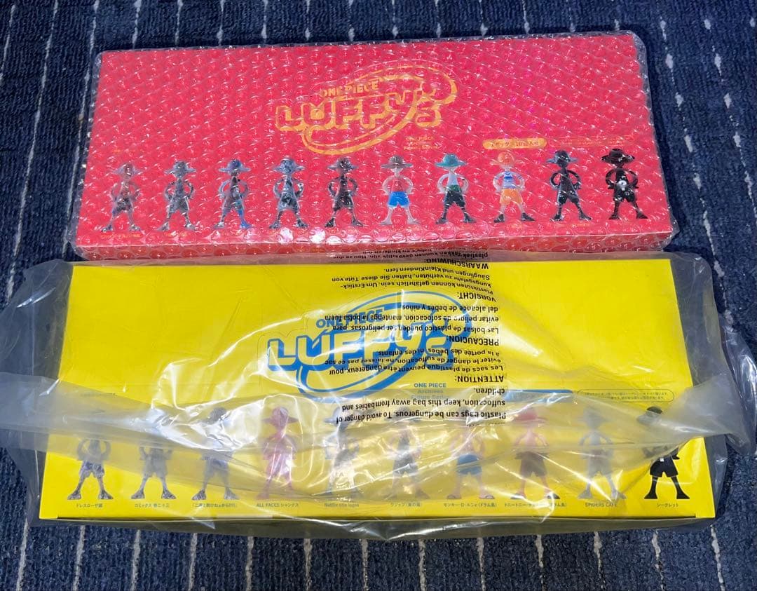 ONE PIECE luffy's 冒険の記憶 計7セットまとめ売り