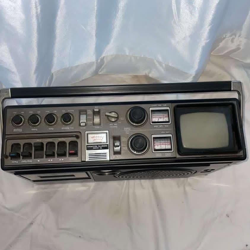 SHARP LYNX45TH ラジカセ テレビ付き 5P-R1U 1978年製