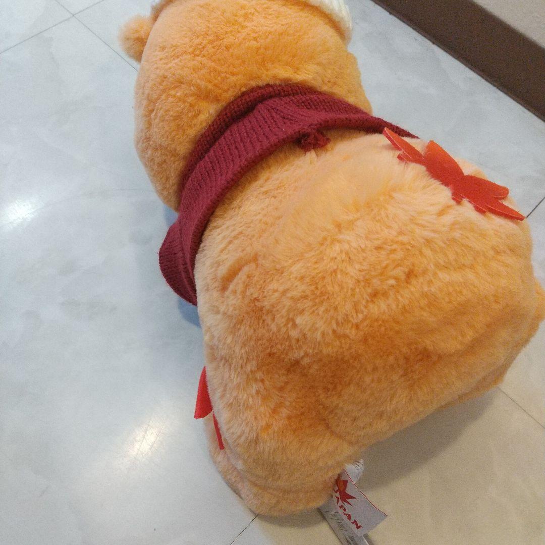 新品　ディズニーストア　プーさん　紅葉　もみじ　ぬいぐるみ　BIG