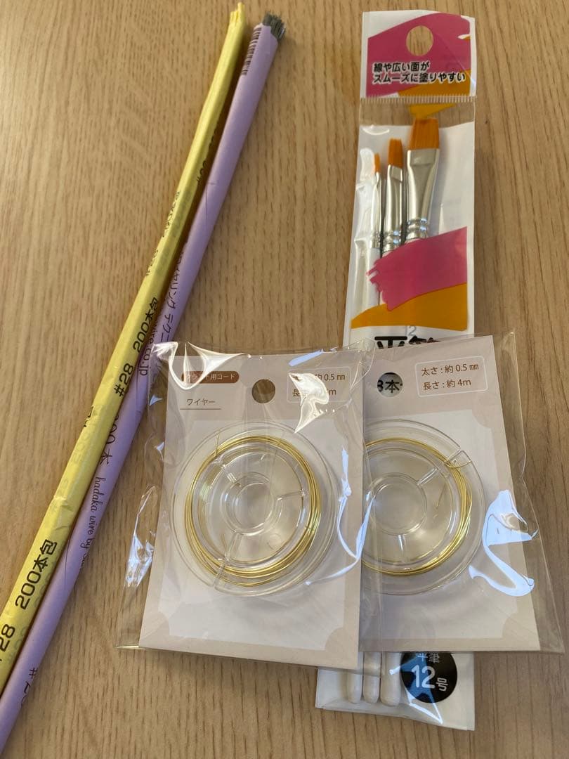 な*つ様 ハンドメイド用クリアー・パールイエロー塗料セット