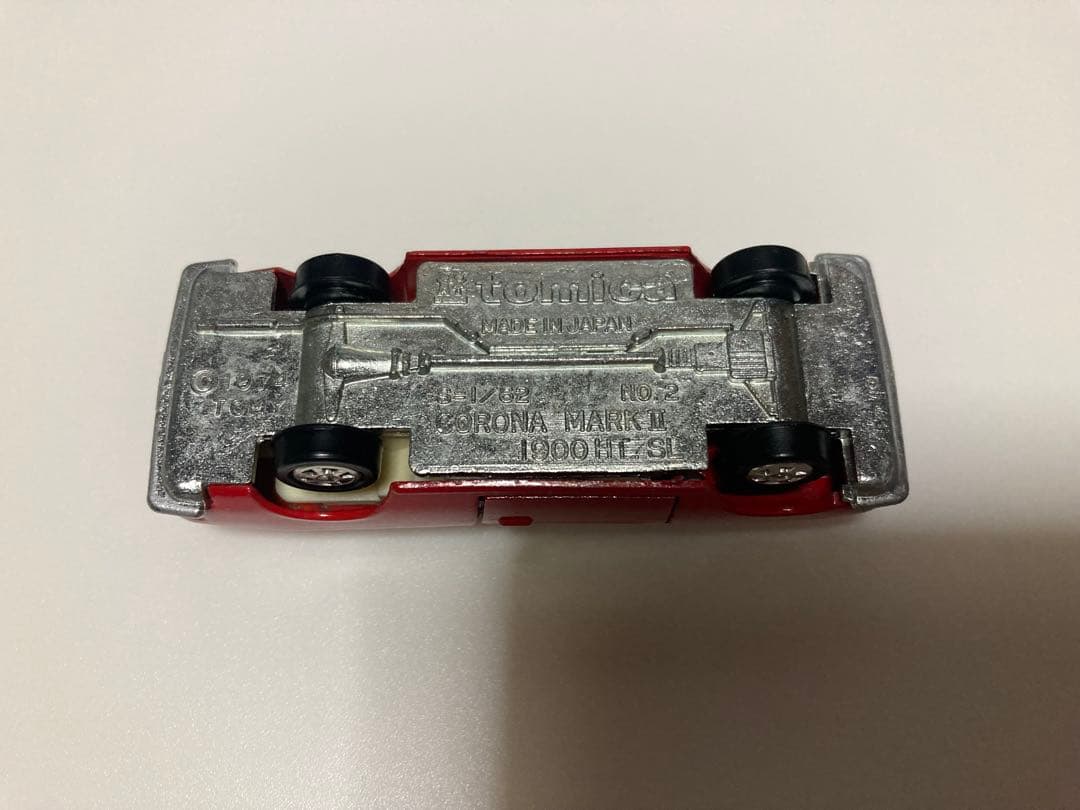 トミカ　日本製　コロナマークII 1900 1Eホイール　入手難易度A