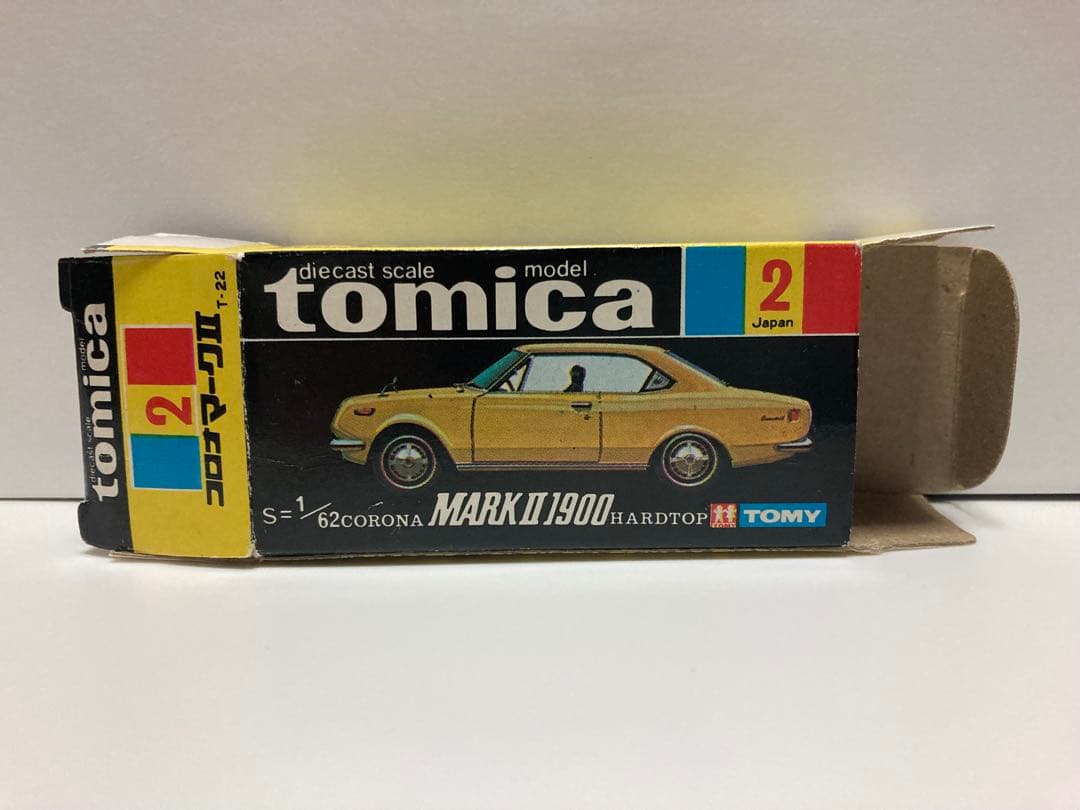 トミカ　日本製　コロナマークII 1900 1Eホイール　入手難易度A