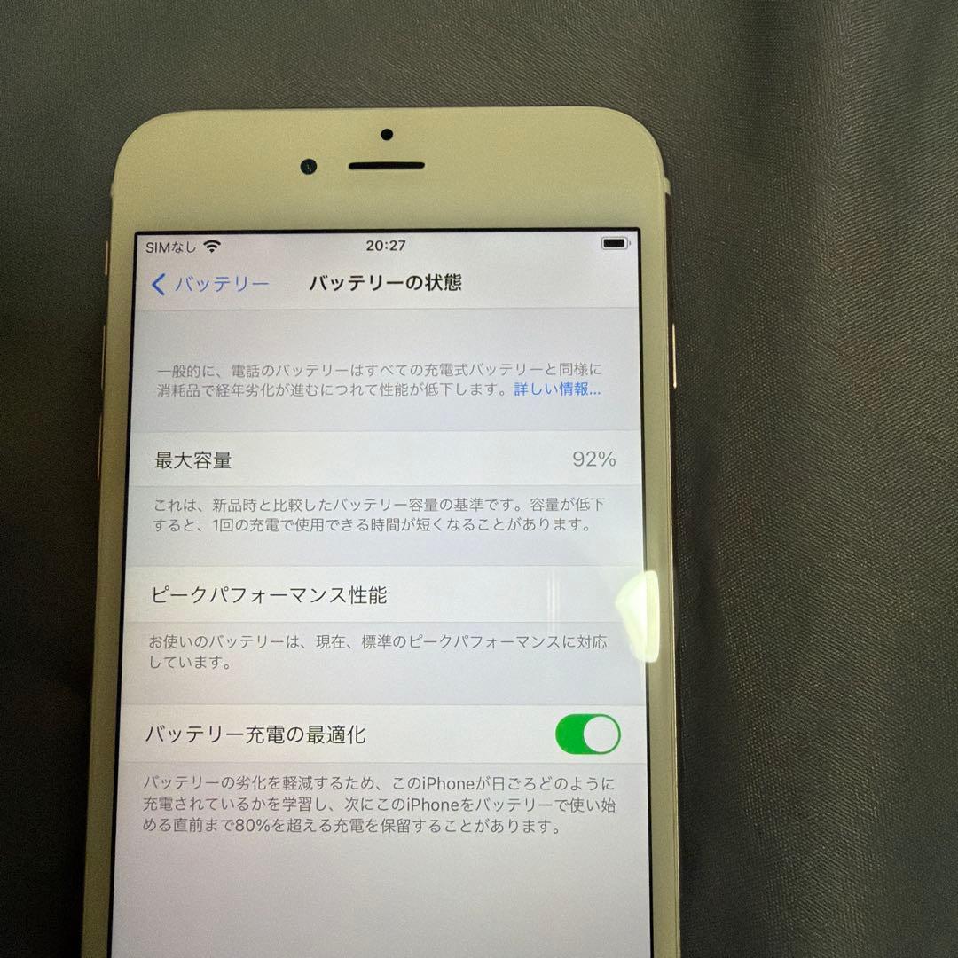 Apple iPhone 6s plus 64GBローズゴールド simフリー