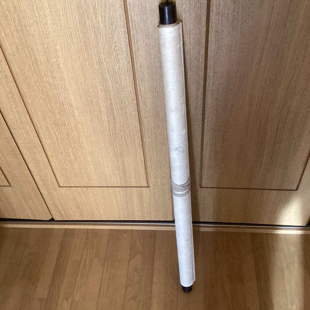 狩野探信　　絹本着色　七福神之図　　軸先木　合箱　掛軸一幅 レアな作品