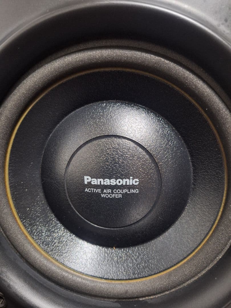 Panasonic 3way3スピーカ　ケルトン改良型密閉型　超重低音再生可能！