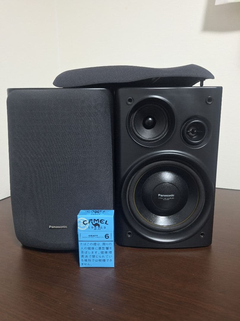 Panasonic 3way3スピーカ　ケルトン改良型密閉型　超重低音再生可能！