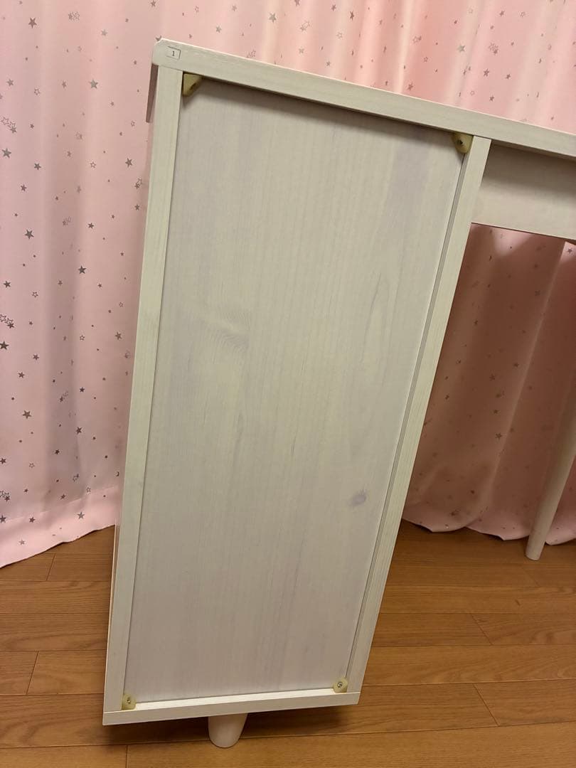 【送料込】ニトリ 机 デスク白 モダン　美品